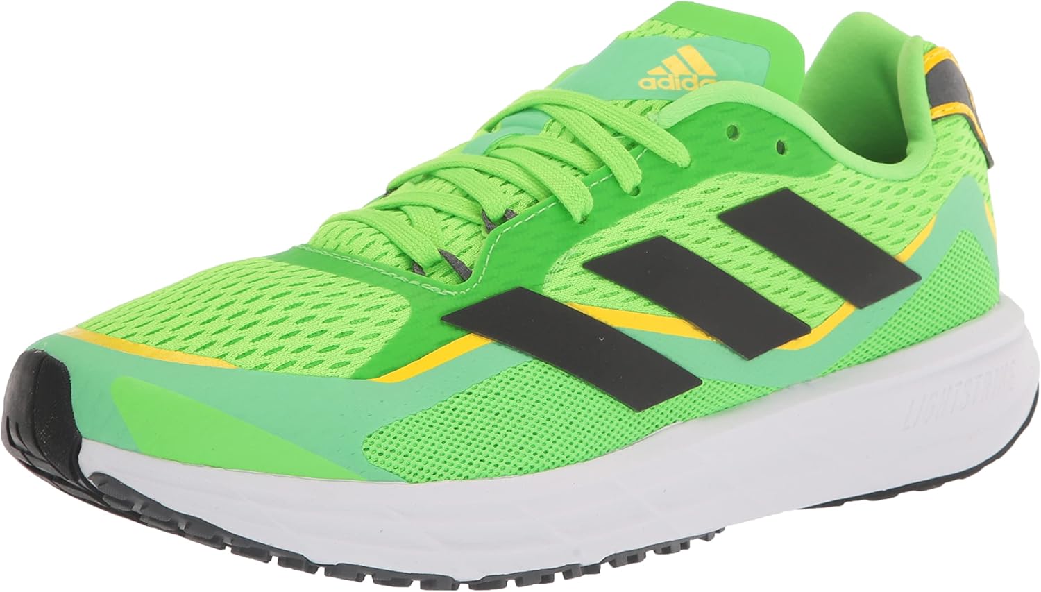 Мужские кроссовки Adidas SL20.3, черный/зеленый/желтый